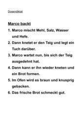 Diktat-Übung 
