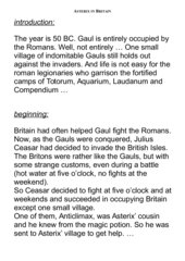 Asterix in Britain