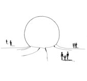 Grafik - einfache Bildideen zu Menschen und Kugeln