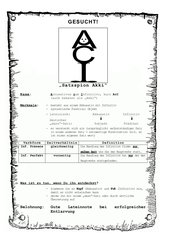 Steckbrief AcI