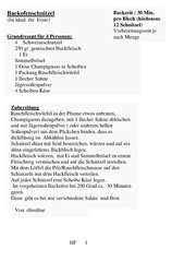 Kochbuch 1