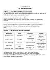 Tipps zum Märchenschreiben