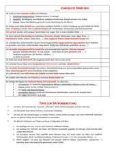 Checkliste Textsorte 