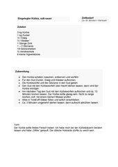Eingelegter Kürbis, süß-sauer