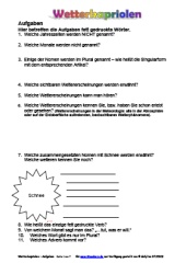 Wetterkapriolen